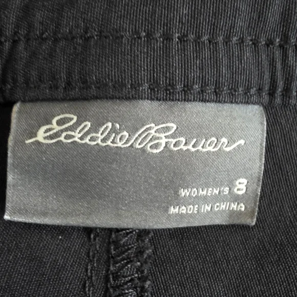 Eddie Bauer Black Women's Cargo Shorts - Picture 4 of 4
